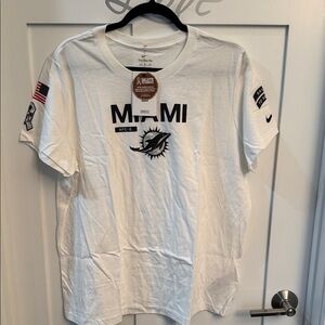 Nike White Miami Dolphins Tee